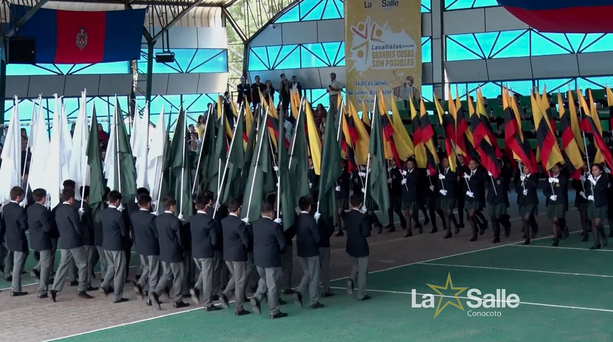 Juramento a la Bandera en el Sector Ecuador
