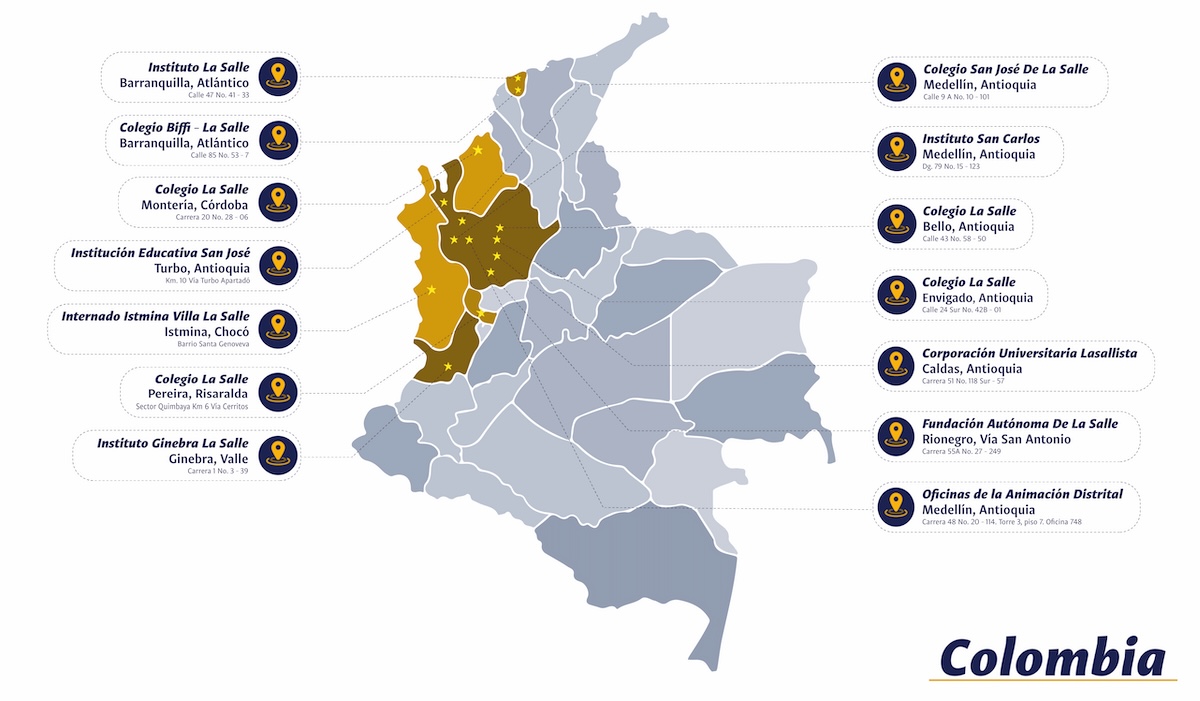 Mapa Colombia 2025